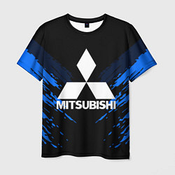Футболка мужская Mitsubishi: Blue Anger, цвет: 3D-принт