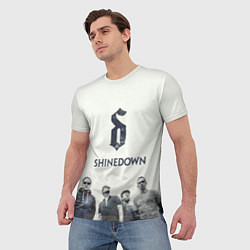 Футболка мужская Shinedown Band, цвет: 3D-принт — фото 2
