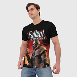 Футболка мужская Fallout: New Vegas, цвет: 3D-принт — фото 2