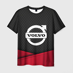 Футболка мужская Volvo: Grey Carbon, цвет: 3D-принт