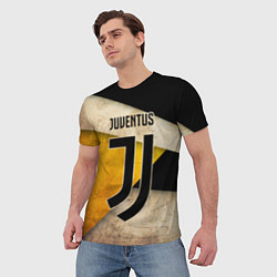 Футболка мужская FC Juventus: Old Style, цвет: 3D-принт — фото 2