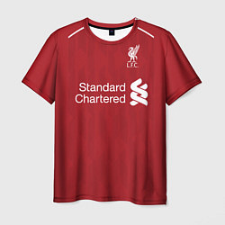 Футболка мужская FC Liverpool: Salah Home 18/19, цвет: 3D-принт