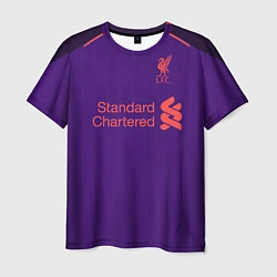 Футболка мужская FC Liverpool: Salah Away 18/19, цвет: 3D-принт