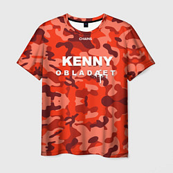 Футболка мужская Kenny: Obladaet Camo, цвет: 3D-принт