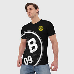Футболка мужская Borussia Dortmund: Exclusive, цвет: 3D-принт — фото 2