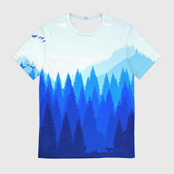 Футболка мужская Firewatch: Cold Wood, цвет: 3D-принт