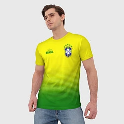 Футболка мужская CBF Brasil, цвет: 3D-принт — фото 2