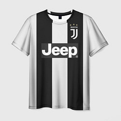 Футболка мужская FC Juventus: Home 18-19, цвет: 3D-принт