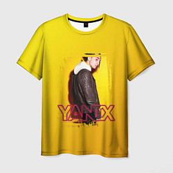 Футболка мужская Yanix: Yellow Mood, цвет: 3D-принт