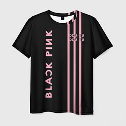 Футболка мужская Black Pink, цвет: 3D-принт