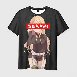 Футболка мужская Senpai Baby, цвет: 3D-принт