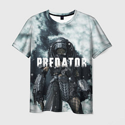 Футболка мужская Winter Predator, цвет: 3D-принт