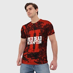 Футболка мужская Red Dead Redemption: Part II, цвет: 3D-принт — фото 2