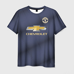 Футболка мужская Manchester United away 18-19, цвет: 3D-принт