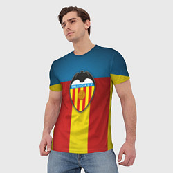 Футболка мужская Valencia C.F., цвет: 3D-принт — фото 2