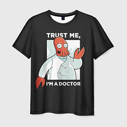 Футболка мужская Zoidberg: Trust Me, цвет: 3D-принт