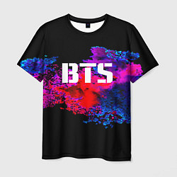 Футболка мужская BTS: Colors Explode, цвет: 3D-принт