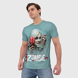 Футболка мужская I Zombie, цвет: 3D-принт — фото 2