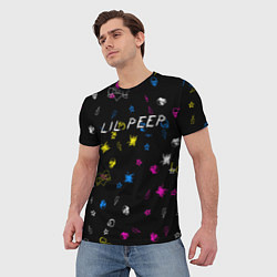 Футболка мужская Lil Peep: Legend, цвет: 3D-принт — фото 2