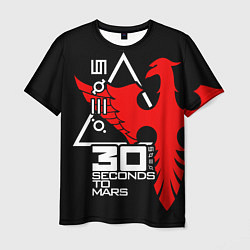 Футболка мужская 30 Seconds to Mars, цвет: 3D-принт