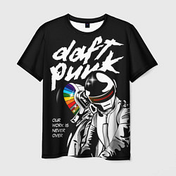 Футболка мужская Daft Punk: Our work is never over, цвет: 3D-принт
