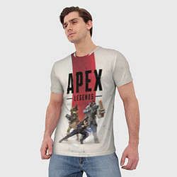 Футболка мужская Apex Legends, цвет: 3D-принт — фото 2