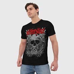Футболка мужская Stone Sour: Dark Skull, цвет: 3D-принт — фото 2