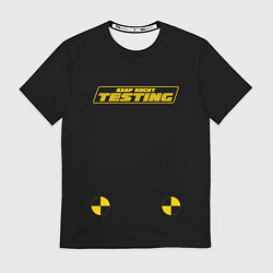 Футболка мужская ASAP Rocky Testing, цвет: 3D-принт