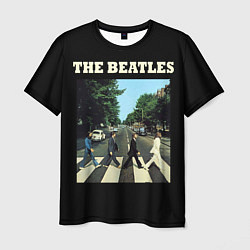 Футболка мужская The Beatles: Abbey Road цвета 3D-принт — фото 1