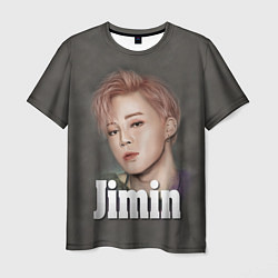 Футболка мужская BTS Jimin, цвет: 3D-принт