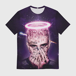 Футболка мужская Lil Peep: Black Angel, цвет: 3D-принт