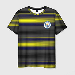 Футболка мужская Manchester City - Pre Match Top 2022, цвет: 3D-принт