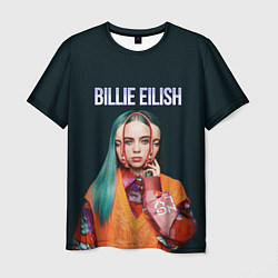 Футболка мужская BILLIE EILISH, цвет: 3D-принт