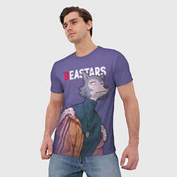 Футболка мужская Выдающиеся звери, цвет: 3D-принт — фото 2