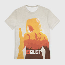Футболка мужская Game Rust, цвет: 3D-принт