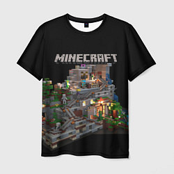 Футболка мужская MINECRAFT, цвет: 3D-принт