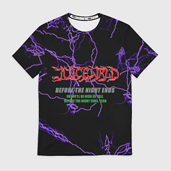 Футболка мужская Juice WRLD - before night ends, цвет: 3D-принт