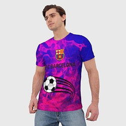 Футболка мужская Барса, цвет: 3D-принт — фото 2