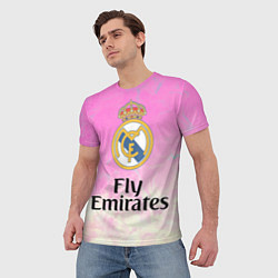 Футболка мужская Реал Мадрид, цвет: 3D-принт — фото 2