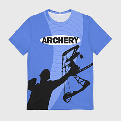 Футболка мужская Archery, цвет: 3D-принт