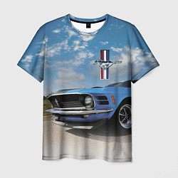 Футболка мужская Mustang, цвет: 3D-принт