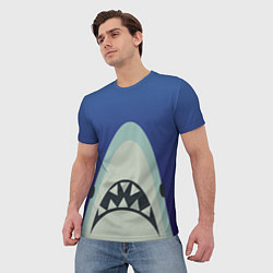 Футболка мужская IKEA Shark, цвет: 3D-принт — фото 2