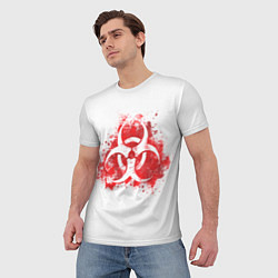 Футболка мужская Plague Inc, цвет: 3D-принт — фото 2