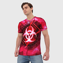 Футболка мужская Plague Inc LC Oko, цвет: 3D-принт — фото 2