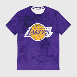Футболка мужская LA LAKERS, цвет: 3D-принт