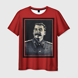 Футболка мужская Сталин, цвет: 3D-принт