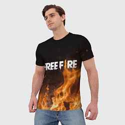 Футболка мужская FREE FIRE, цвет: 3D-принт — фото 2