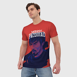 Футболка мужская Manny Pacquiao, цвет: 3D-принт — фото 2