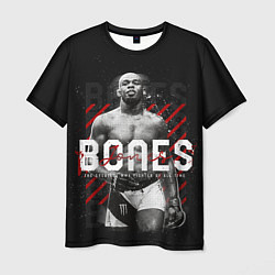 Футболка мужская Bones Jones, цвет: 3D-принт