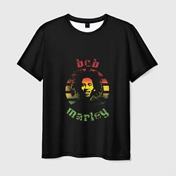 Футболка мужская Боб Марли, цвет: 3D-принт